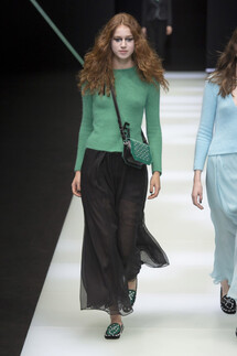 Emporio Armani Fall 2018 Ready-to-Wear , Emporio Armani осень зима 2018 , Fashion show , неделя моды в Милане , MFW , Mainstyles